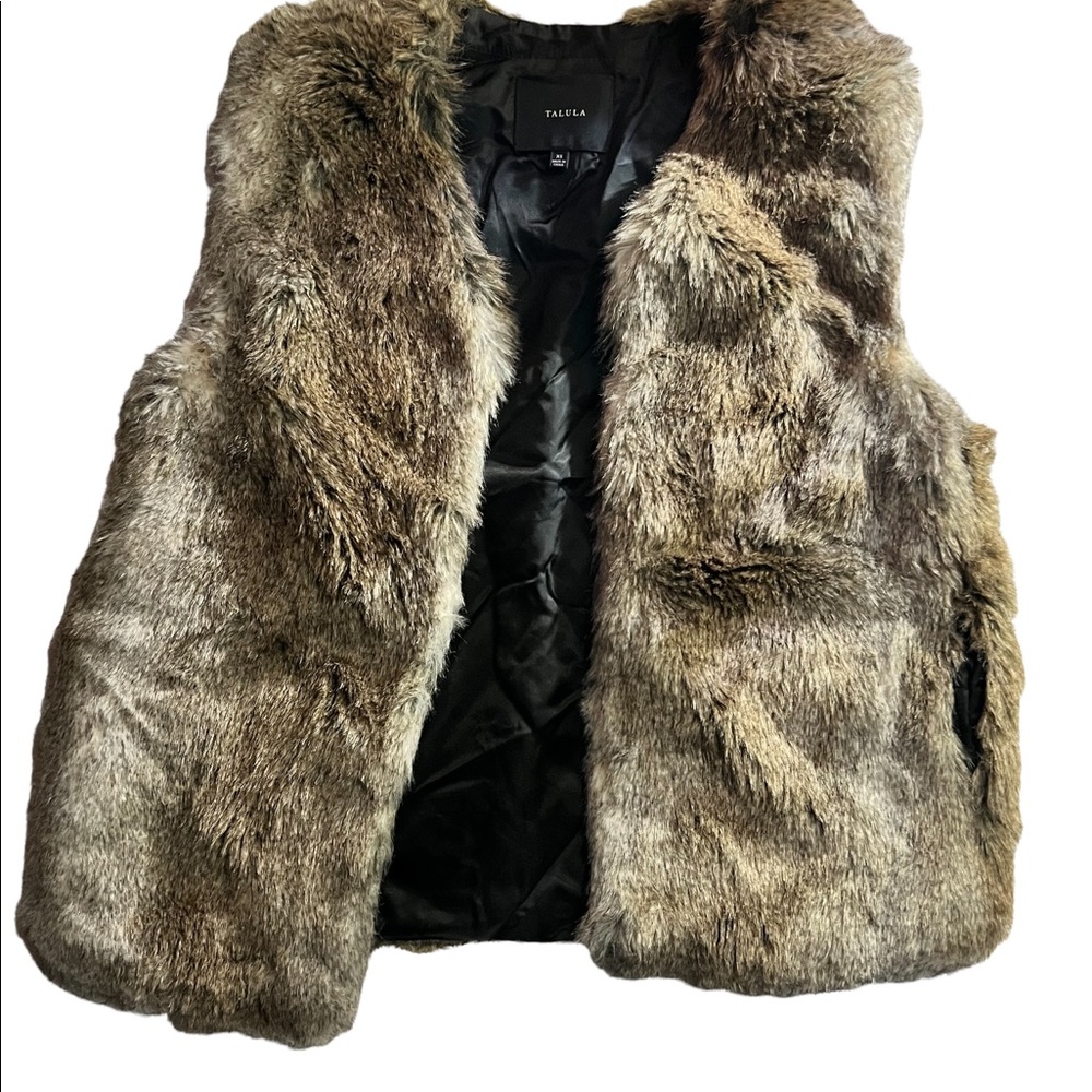 Fur vest Talula